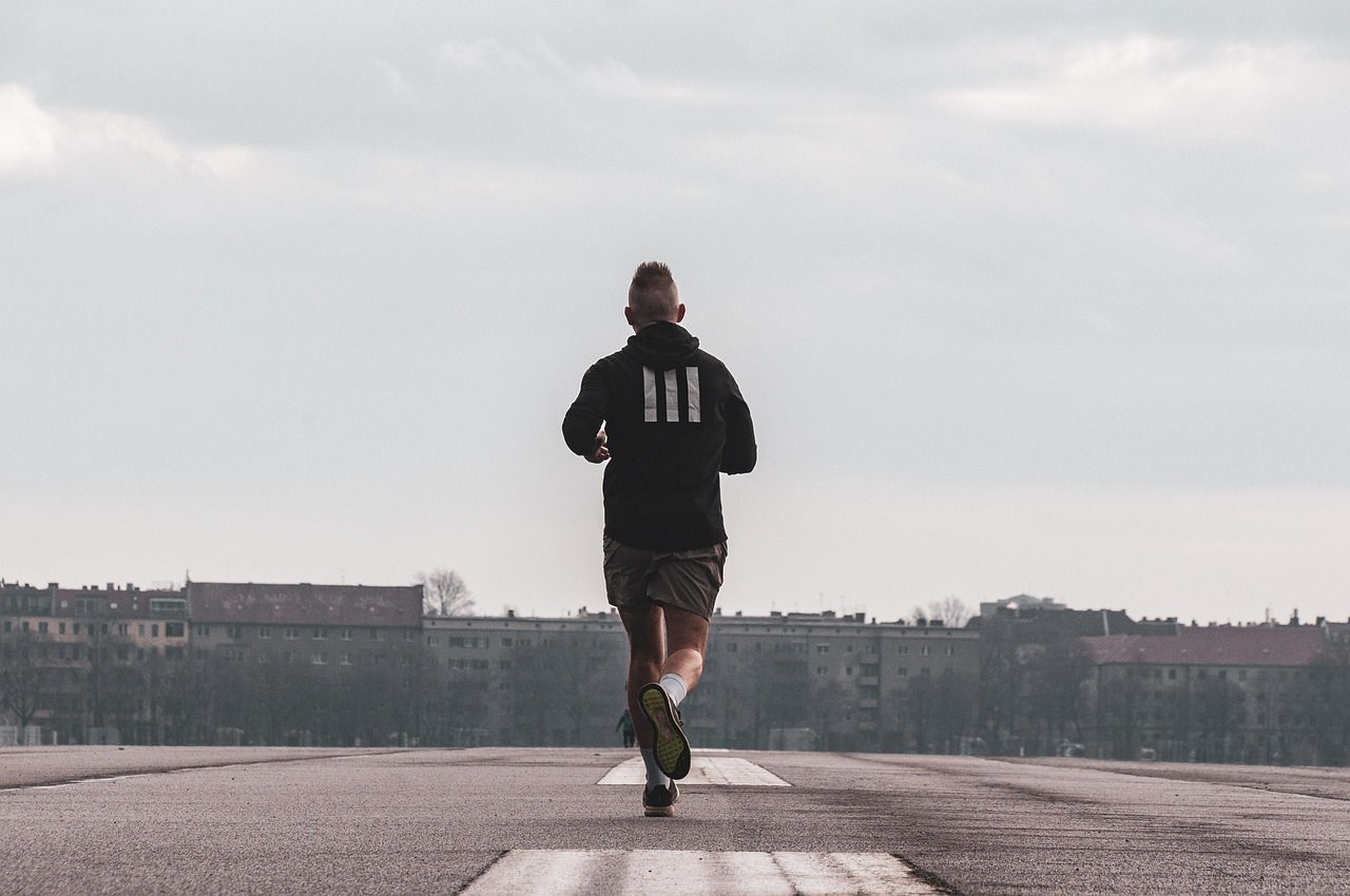 Laufend gegen Stress